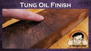 tung oil wood finish