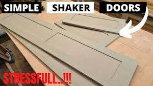 mdf shaker doors how to make shaker