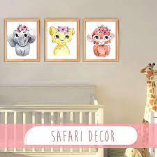 baby girl nursery decor nursery wall