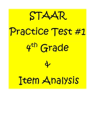 Staar Math Practice Test 4th Grade