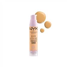 nyx professional makeup bare with me concealer serum 02 light