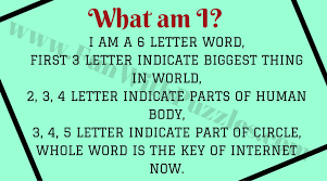 When you create your puzzle, please check it over it carefully to be sure unintended words were not added by our random letter generator. What Am I English Word Riddles With Answers