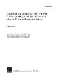 Projecting The Structure Of The Air Force Civilian Workforce