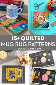mug rug with one of these free patterns