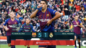 This is a list of all matches contested between the spanish football clubs barcelona and real madrid, a fixture known as el clásico. Barcelona Vs Real Madrid 5 1 El Clasico 2018 Suarez Hat Trick Match Review Youtube