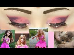 makeup tutorial barbie inspired makeup