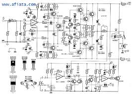 800w audio circuit schematic diagram