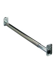 stainless steel metal closet rod