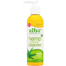 hemp seed oil calming cleanser