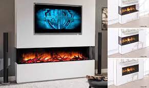 Media Walls Combining A Fireplace