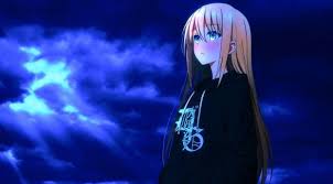 Female animated character wallpaper, horror, blacked out eyes. Pin Di Best Anime Wallpaper