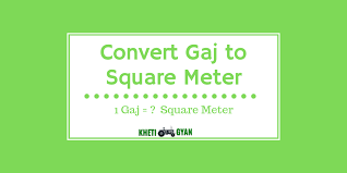 A square meter, or square metre, is a unit of area. Gaj To Square Meter Converter 1 Gaj Square Meter Unit Converters For Land Measurement
