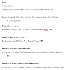Works Cited Page Mla Citation Style 8th Edition