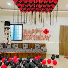 birthday party decoration at home