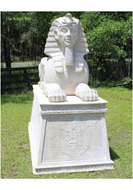 Ancient Big Sphinx Sculpture Statue