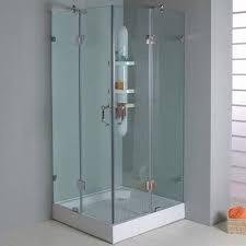 Bi Fold Transpa Glass Shower