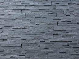Black Slate Stone Wall Cladding Size