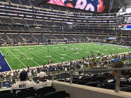 At T Stadium Section 215 Home Of Dallas Cowboys