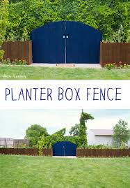 Planter Box Fence Stacy Risenmay