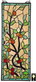 Design Toscano Morris Trellis Style Stained Glass Window