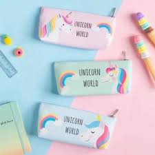 unicorn makeup pouch vanity cosmetic