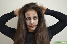 how to apply zombie makeup with
