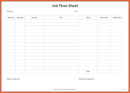 Time Tracking Templates Employee Hour Template Log Employee