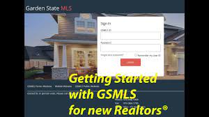 gsmls garden state mls getting