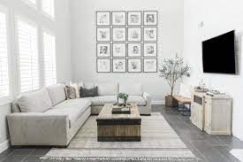 decorate with white in the living room