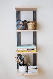 Hanging Bookshelf Wall Mounted Shelving