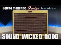 how to make the fender blues deluxe