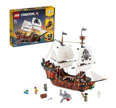 Buy online Lego Pirate Ship Lego Blocks for Kids Age 8Y+