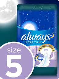 Always Ultra Thin Pads Extra Heavy Overnight With Flexi Wings Unscented 34ct