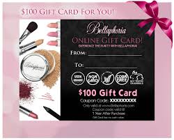 bellaphoria gift cards 100