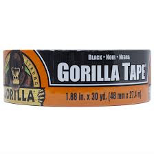 gorilla tape adhesive tape black 30