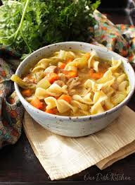 You are looking at about 40 minutes from start to i'll take a bowl of satisfying chicken soup any day, but this version is the one we circle back to. Instant Pot Chicken Noodle Soup Recipe One Dish Kitchen