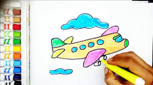 Dicky.david pada 9:16 pm komentar. Belajar Menggambar Dan Mewarnai Pesawat Terbang Youtube