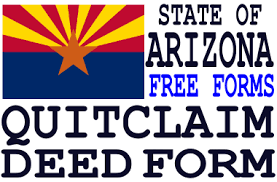 If you file for divorce and the other party does not respond or participate in the process—or at least does not do so in a timely manner—the court may these fees may vary from county to county in arizona and are subject to change. Arizona Quit Claim Deed Form Q D F Com Get A Free Quit Claim Deed Form