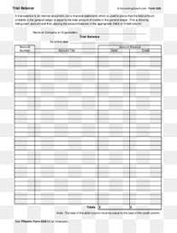 Trial Balance Png Trial Balance Worksheets Trial Balance