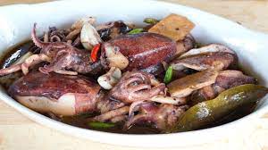 adobong pusit how to cook squid adobo