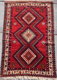 semi antique russian kazak red natural