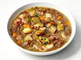 lentil and ham soup recipe food