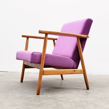 1970 armchair model b 7727 in purple