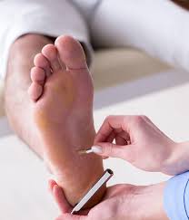 diabetes and at risk feet foot and