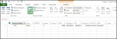 Resources With Multiple Pay Rates In Microsoft Project
