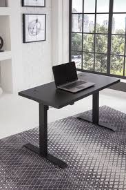 Using a standing desk promotes a healthier lifestyle by burning more calories, improving your posture, and reducing your risk of heart disease. Streamline Black Lift Desk Hom Furniture