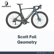 scott foil rc frame geometry 2022 2023