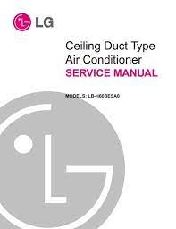 ceiling duct type air conditioner