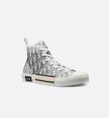 B23 High Top Sneakers In Dior Oblique