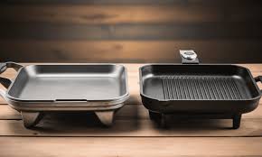 cast iron vs stainless steel griddle